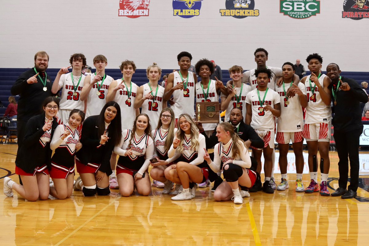 Here are your DISTRICT CHAMPS!! @CSCHSHoops <a href="/StritchAthletic/">Stritch Athletics</a>