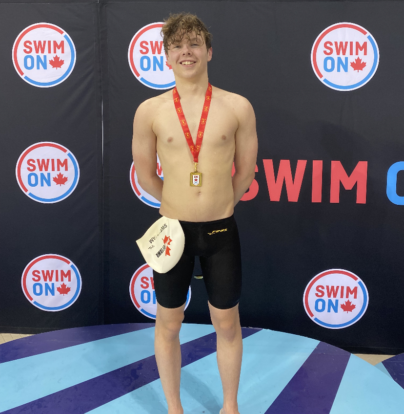 swimottawa's tweet photo. Congratulations to Declan 🥇 and Isabella 🥉 in 100 Breast tonight at OSC! Strong finishes in 100 FR for Molly (6th) and Yazan (4th), Zach (4th) 200 FL, and Sammy (6th) in 100 BR! 8th finish for our 4x50 FR for 15&amp;U Boys (Sammy, Zach, Euan &amp; Declan). GO SWOTT GO! https://t.co/depwICaHTG