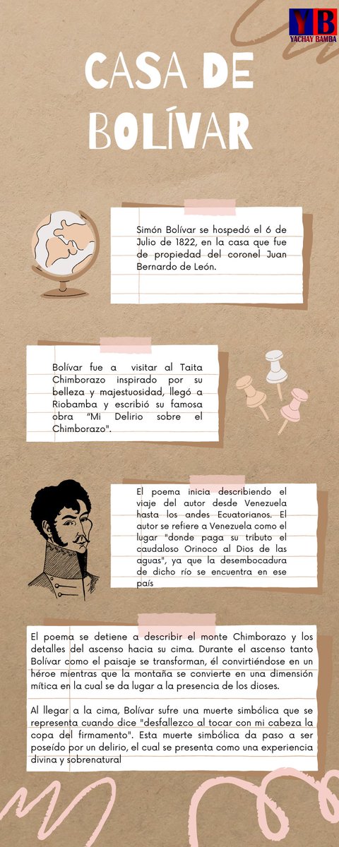 YachayBamba's tweet photo. CASA DE BOLÍVAR
Conoce su historia y su poema.
.
.
.
Da clic si quieres saber más: 
https://t.co/nDgR0ZwopP

#yachaybamba #ConoceRiobamba #LugaresPorConocer #casabolivar https://t.co/Dyq2Ye3v4A