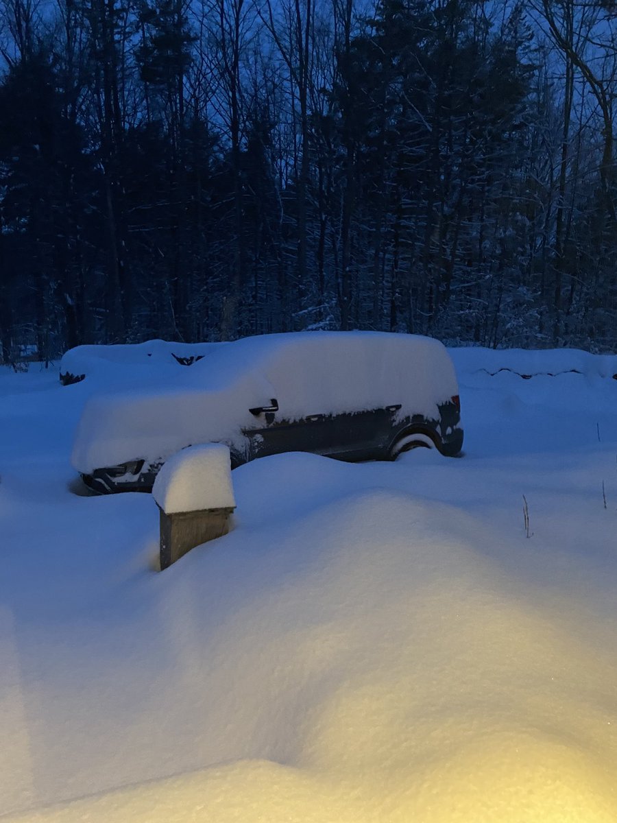 forkitandcook's tweet photo. @WxOntario1 Can anyone find where I parked my SUV?! -from this morning. 30+cm Trent hills Ontario #ONwx #ONStorm https://t.co/4cFk0CTYoG