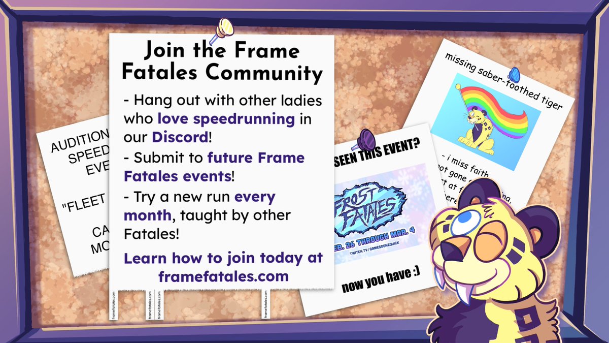 Frame Fatales tweet media