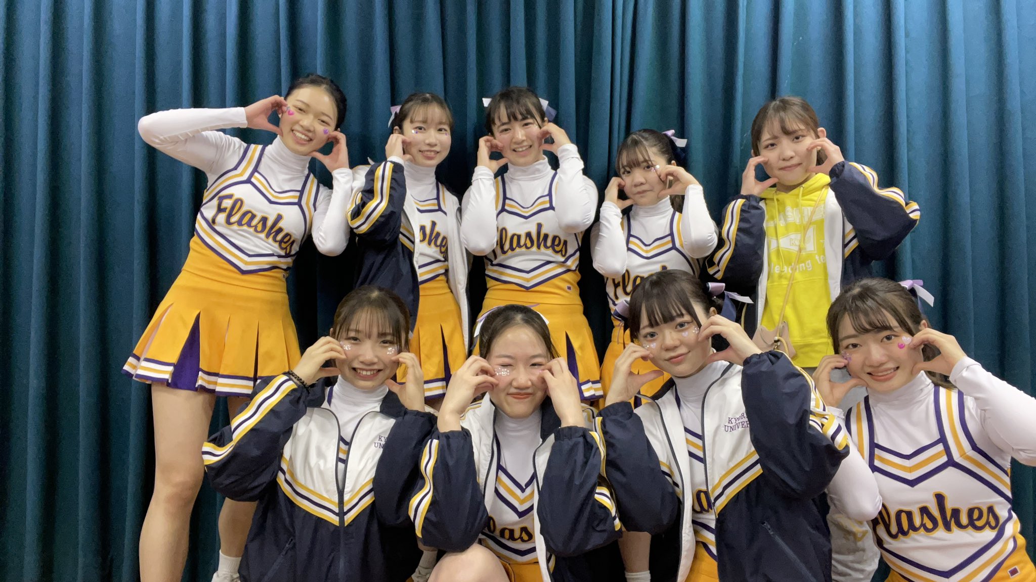 チアリーディング共立女子ジャージスエットパンツ チアリーディング共立女子ジャージスエットパンツ