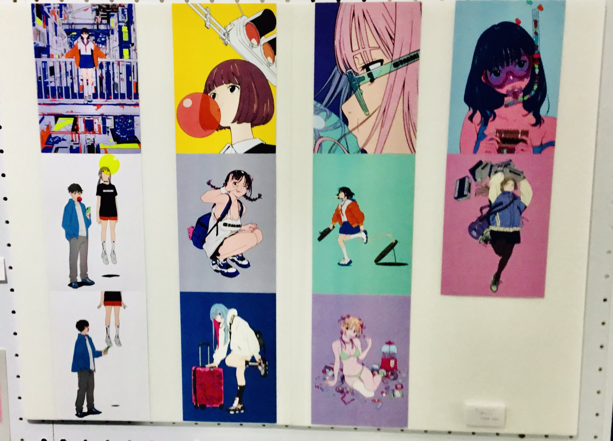 tarou2 個展「GUMMI」 キャンバスアート アニメーター・イラストレーターtarou2氏の個展「GUMMI」を3月3