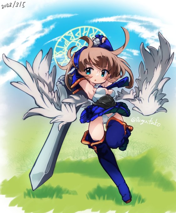 一部の人が二度見する天使の剣士 