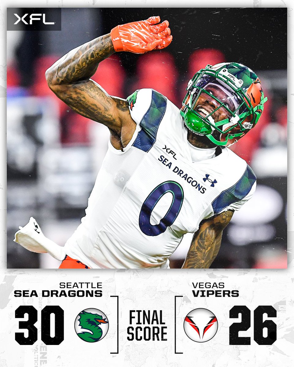 The <a href="/XFLSeaDragons/">Seattle Sea Dragons</a> win a thriller in Vegas 🐉

<a href="/XFL2023/">XFL</a>