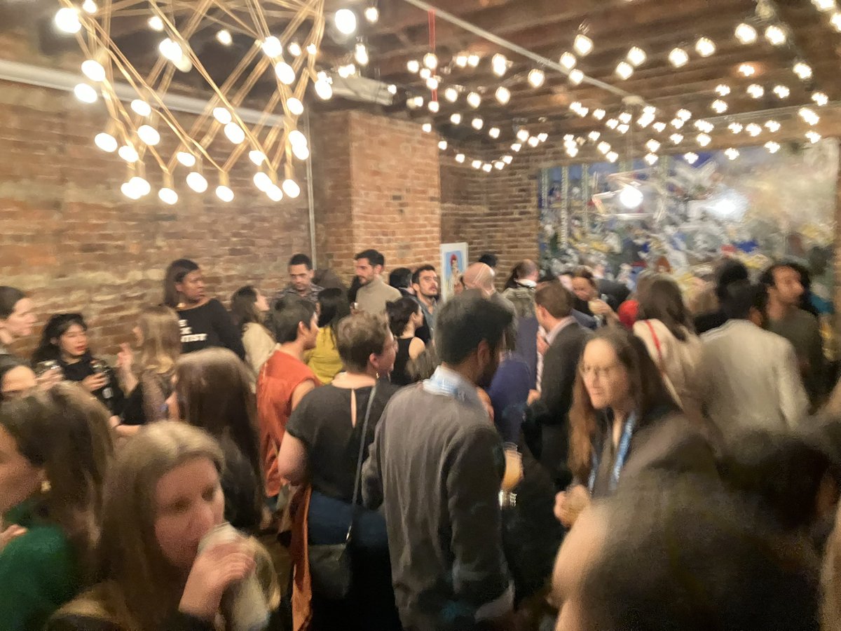 Really great turnout! Come join us until 11:30, happy to see so many #scipolpals here!