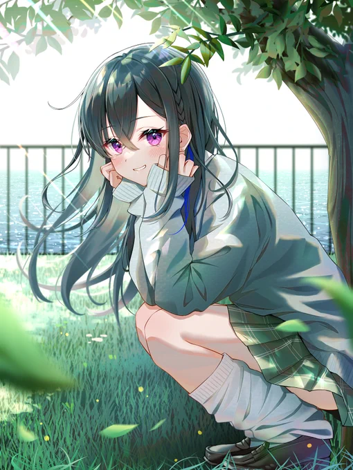 「ここ いいでしょ」#一ノ瀬の絵 