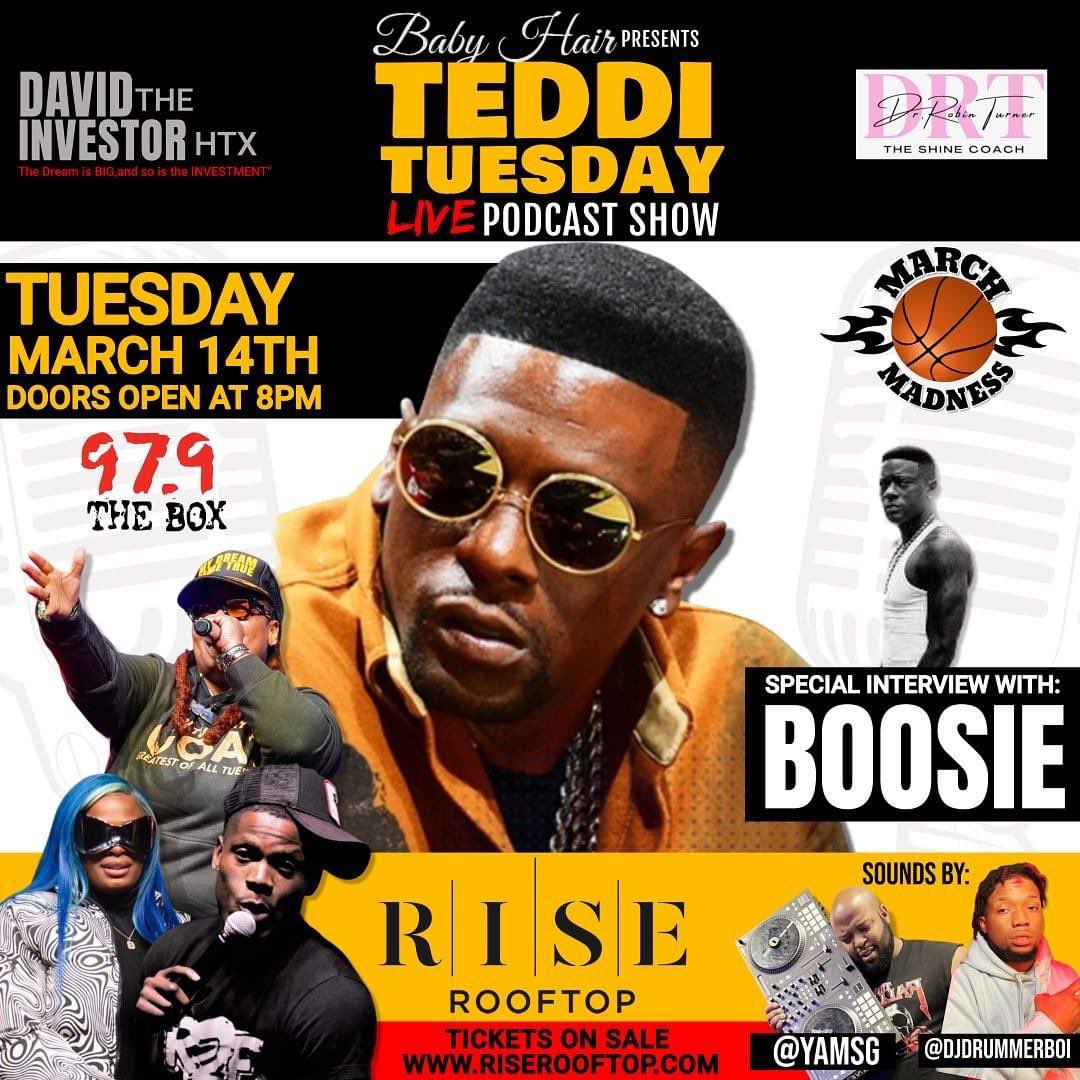 DaRealistNBG's tweet photo. He will be interviews in front of a live audience right here in houston at @teddituesdaypod hit me to get your link for tickets ! https://t.co/cAykyFdvpE