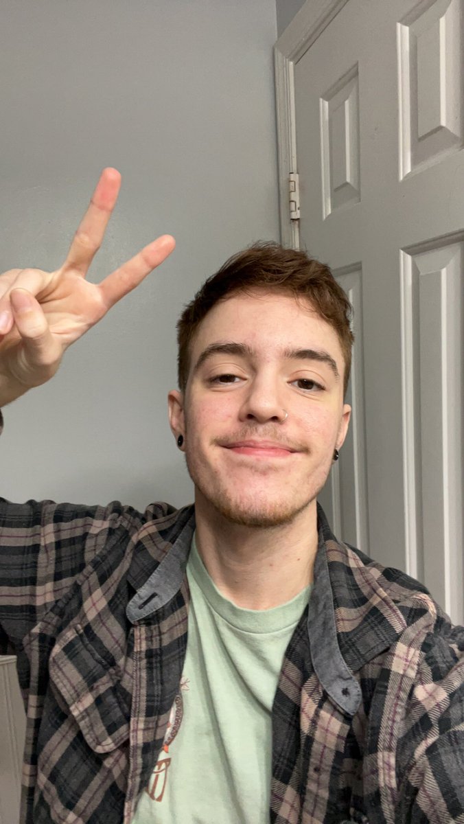 Two years on testosterone today. Can’t believe I’ve made it this far. I’m proud of my progress so I took a picture to remember today, so when I look back at old pictures of myself it’s a reminder of how far I’ve come.