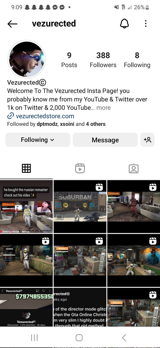 Mr_glitchxs4's tweet photo. Hi everyone, @vezerected Twitter is permanently banned, he will now be moving to Instagram so you can talk to him about orders/other stuff on there. https://t.co/L3rZNqMrkv