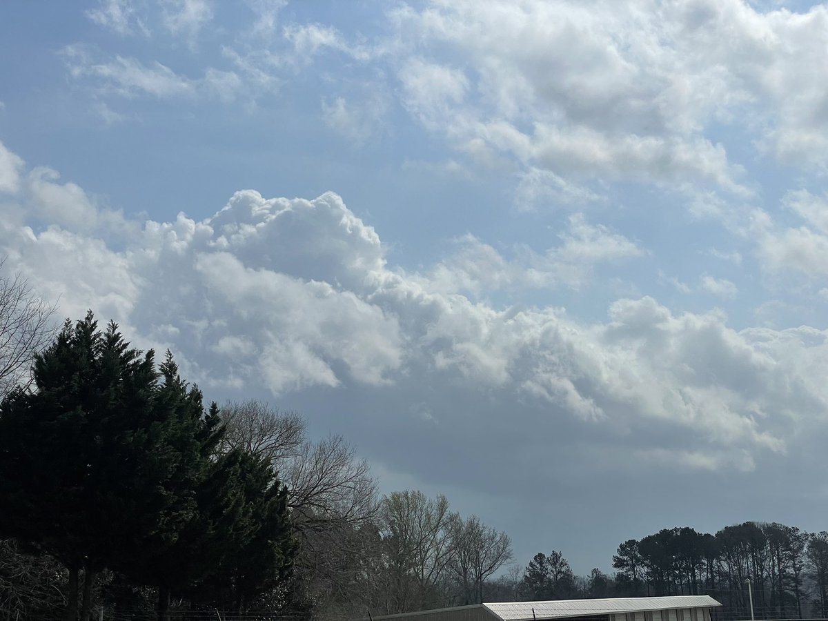 WeatherBen99's tweet photo. First storm chase yesterday was a QLCS, no tornado but got some nice pictures and got to stare at the sky all day #twitterwx #georgia #alabama https://t.co/AbOXwbgDX8