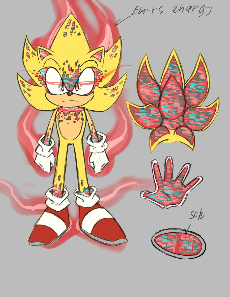 ifoundyoufaker's tweet photo. I kinda wanted to make a super cyber sonic form and got carried away 😅

Btw, anyone can use this for whatever they like, I would love to see other art work of this :D https://t.co/43Gzo8DEQE