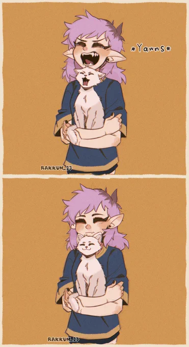 Love how in the fandom, we have that fanon thing that Amity has some kind of feline tendencies and that's why her palisman is a cat

#TheOwlHouse #LuzNoceda #AmityBlight 