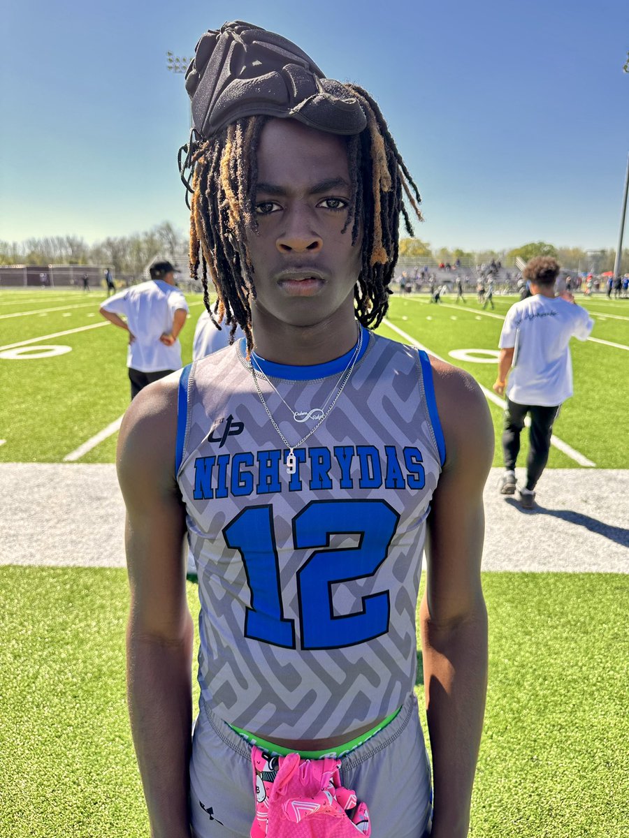MarkRussellQB's tweet image. Railyn Adams, WR/ATH

7v7: @Nightrydas7v7 

HS: Newton (TX)

You can see it in his eyes 👀, this young man is a ferocious competitor!

2-way player, that is arguably just as good on offense as on D

He is the type of 🏈 player that will make an impact on day 1 on a college campus