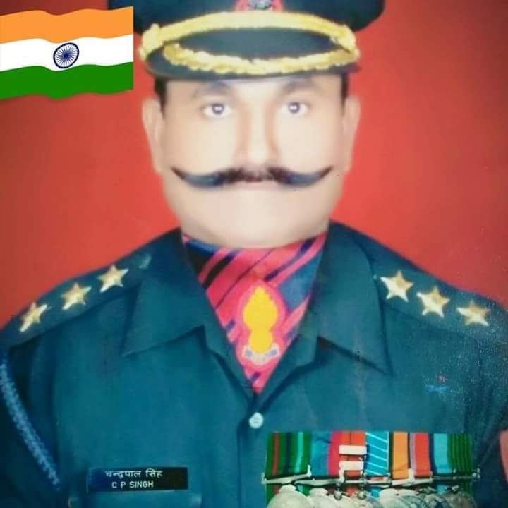Grand father #Happy_birthday
Shri C.P Singh Rajput Cptn