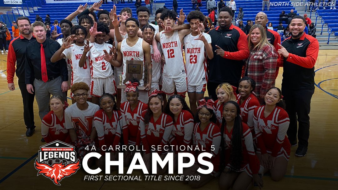 🏀ℂ𝕙𝕒𝕞𝕡𝕚𝕠𝕟𝕤 𝕊𝕙𝕠𝕨𝕔𝕒𝕤𝕖: Congrats to <a href="/PSM1Team/">Parkview Sports Medicine</a> partner team <a href="/FW_NSbasketball/">North Side Boys Basketball</a> on winning the 4A Carroll Sectional 5 Championship. It is the <a href="/NSHSlegends/">LEGENDS</a>' first sectional title in five years. <a href="/FWCommSchools/">FWCS</a> #BecomeMore