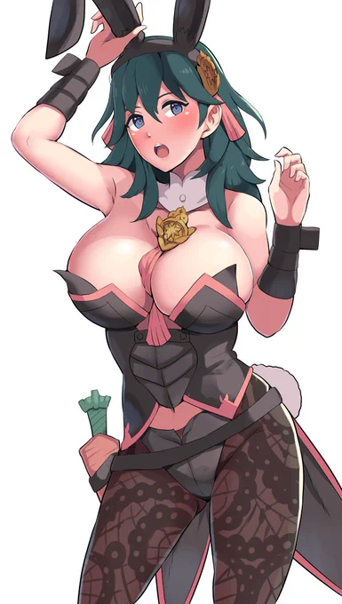 ベルナデッタも実装ということで、こちらも妄想バニー(ただし数年後版)+てんてーを。 