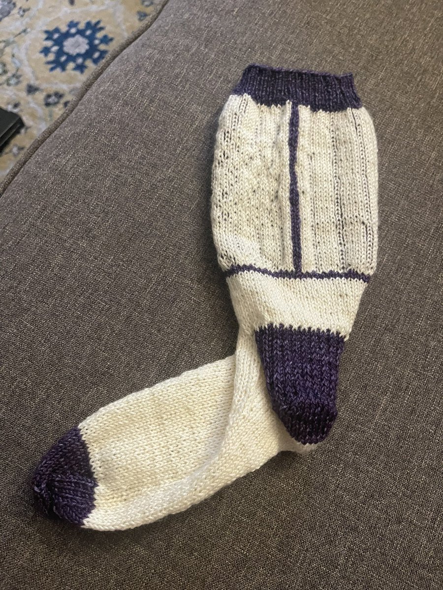 Amanda Glazer (@pandaglazer) on Twitter photo Ready to light the beam! Check out this sock I made 💜 <a href="/SacramentoKings/">Sacramento Kings</a> Color chart: ravelry.com/patterns/libra… #kings #lightthebeam Ready to light the beam! Check out this sock I made 💜 <a href="/SacramentoKings/">Sacramento Kings</a> Color chart: ravelry.com/patterns/libra… #kings #lightthebeam