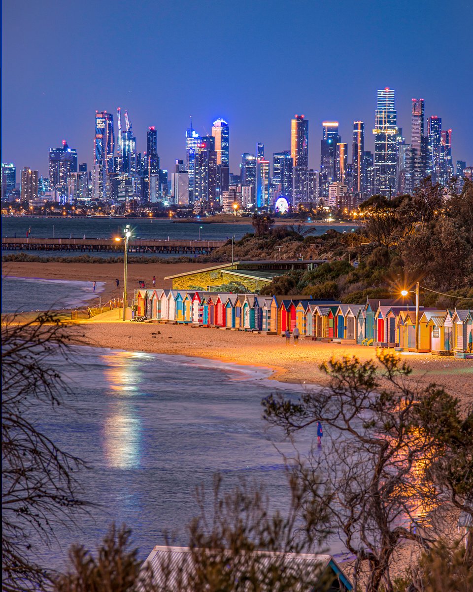 Melbourne's tweet photo. A trip to Melbourne is not complete without a visit to the colourful Brighton Beach Boxes, located a short 25 minute drive from Melbourne's CBD 🏠

📸 a.j.wilco
📍 Brighton Beach https://t.co/aqIt78FI4H