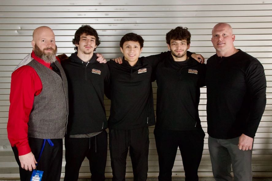 tritoncollege's tweet image. Congratulations to our three Triton College NJCAA Wrestling All-Americans and to coach Tim Duggan, who was named National Wrestling Coaches Association Coach of the Year!

#WeRTriton #TCItsAboutYou #Wrestlers #2023NJCAA #NJCAA #NJCAANationalChampionship #AllAmerican #Wrestling