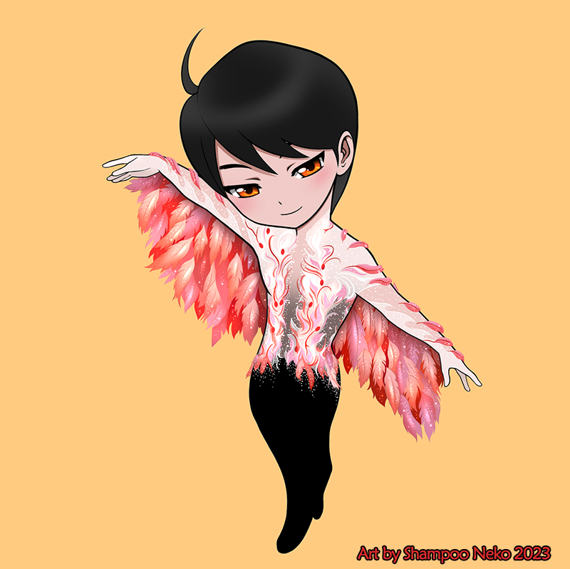 NEW! Ask me for this sticker on WhatsApp, you will also find this in Telegram 😊

GoldenBoy #Phoenix 🔥💛✨🔥🧡✨🔥❤️✨

Inspired in #GIFT_tokyodome
 
#GoldenBoy
#YuzuruHanyu
#羽生結弦
#WeLoveYouYuzu 
#emojis #free #Yuzuticons

Art by Shampoo Neko 2023