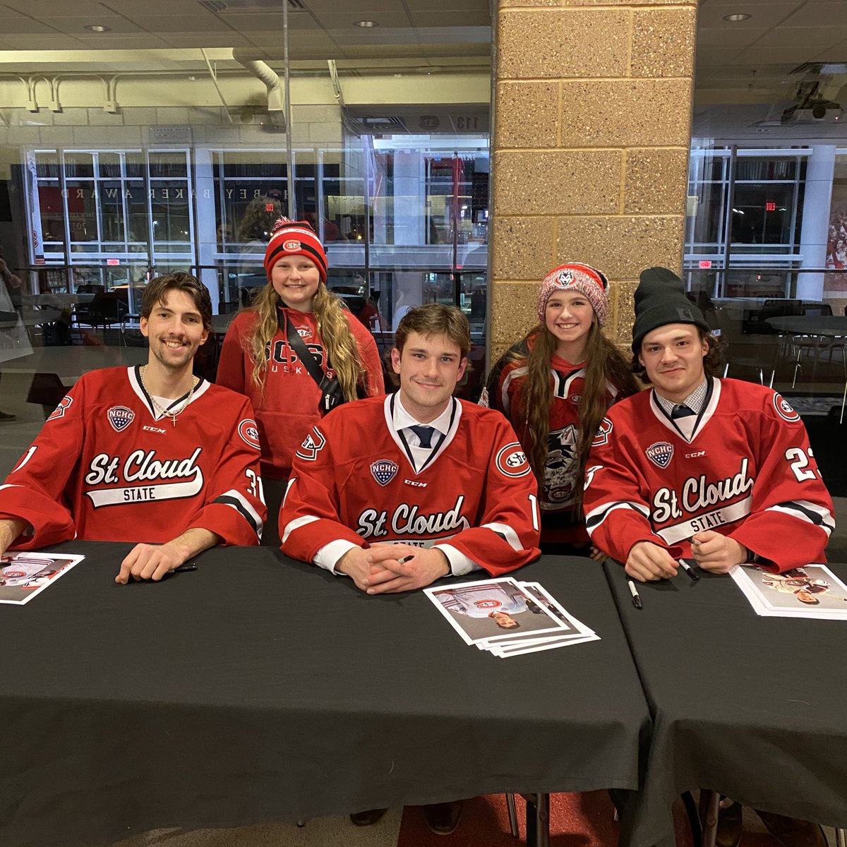 We were #makingsmiles tonight!! @SCSUHuskies_MH #GOHUSKIESWOOOOO