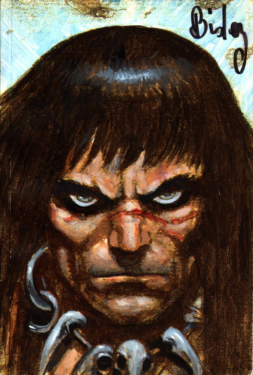 Happy birthday to the Biz. Simon Bisley was born on 4 March 1962. Here\s his Conan for your evening. 