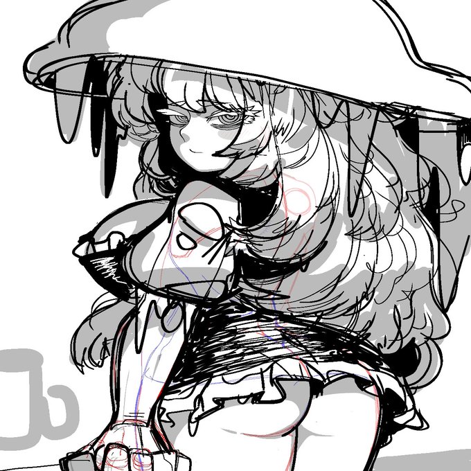 またラフばっか描いて肝心の線画作業が全く進んでないぜ!拓也……
立体とか表現の仕方が全く思い浮かばなくて狂いそう 