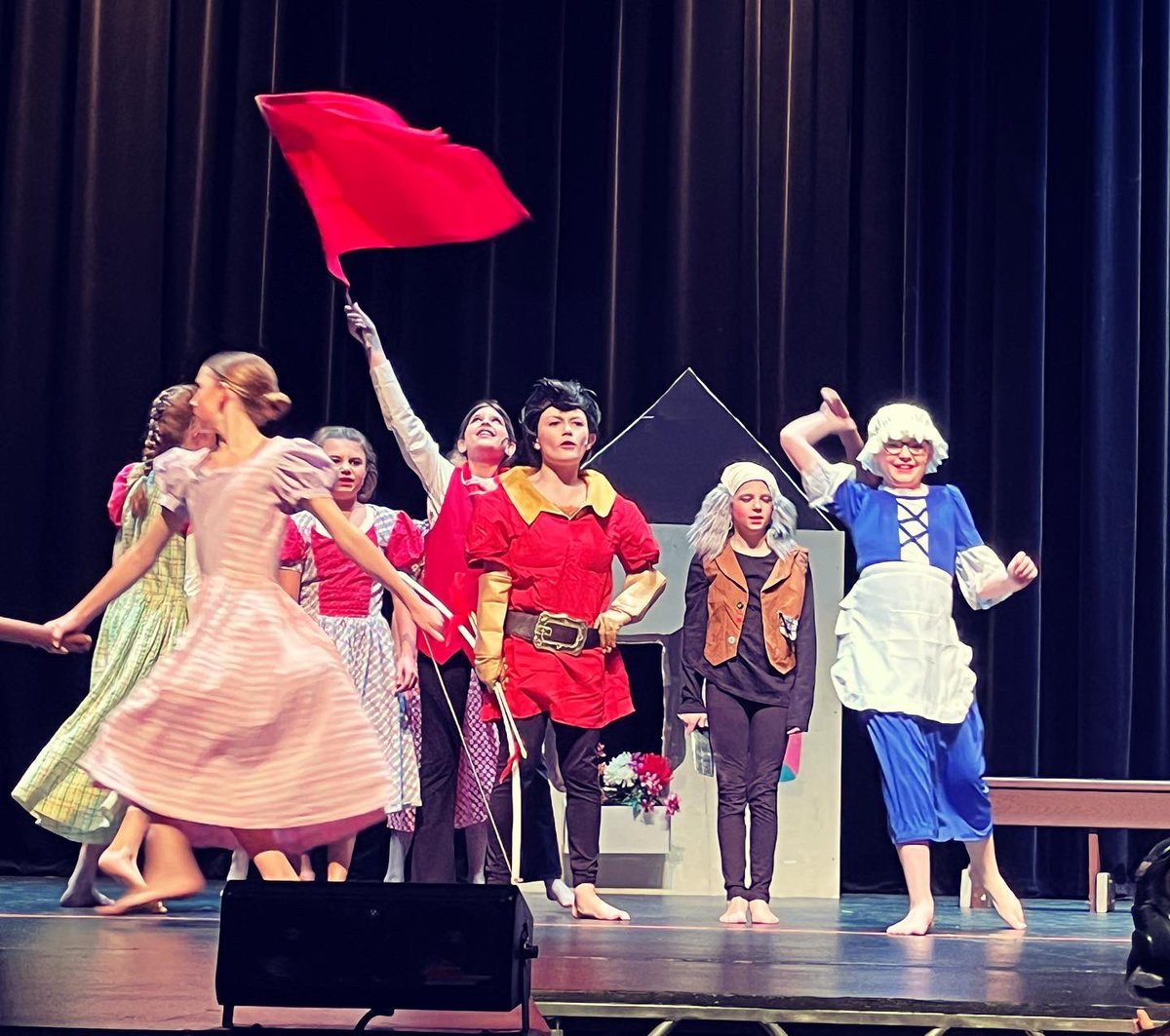 jmpearce9's tweet image. So proud of my LeFou in Beauty and the Beast Jr., put on by the Glacier Ridge Polar Bear Players! Amazing job cast and crew! @RaueCenter