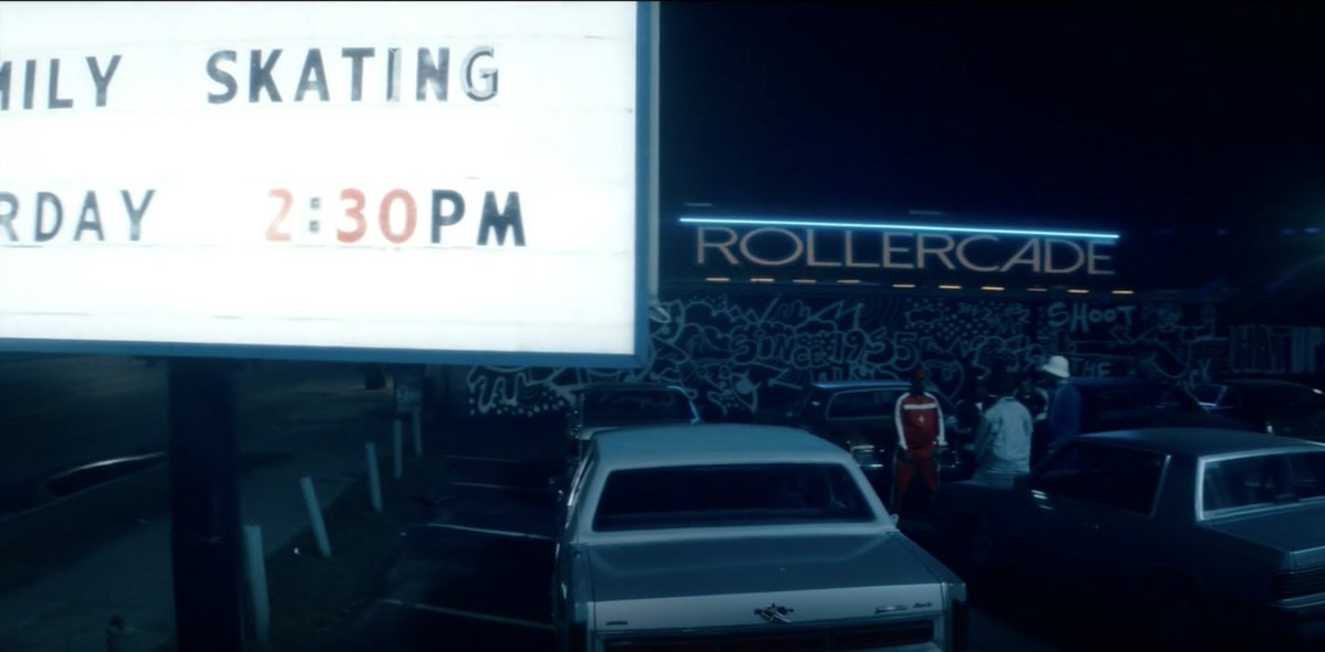 My mural I did for Rollercade was on the latest episode of BMF 😎✌🏾