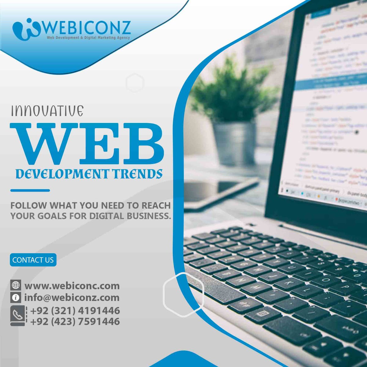 webiconzz's tweet photo. 👉 Innovative Web Development Trends
⭐ Follow what you need to reach your goals for digital business.
✅For more information visit:
🌐 https://t.co/aEvD2emwic
#webiconz #webdesign #websitedesign #websitedevelopment #websitelaunch #websitedesigner #webdevelopmenttrends #webtrends https://t.co/LQdqiYtnmQ