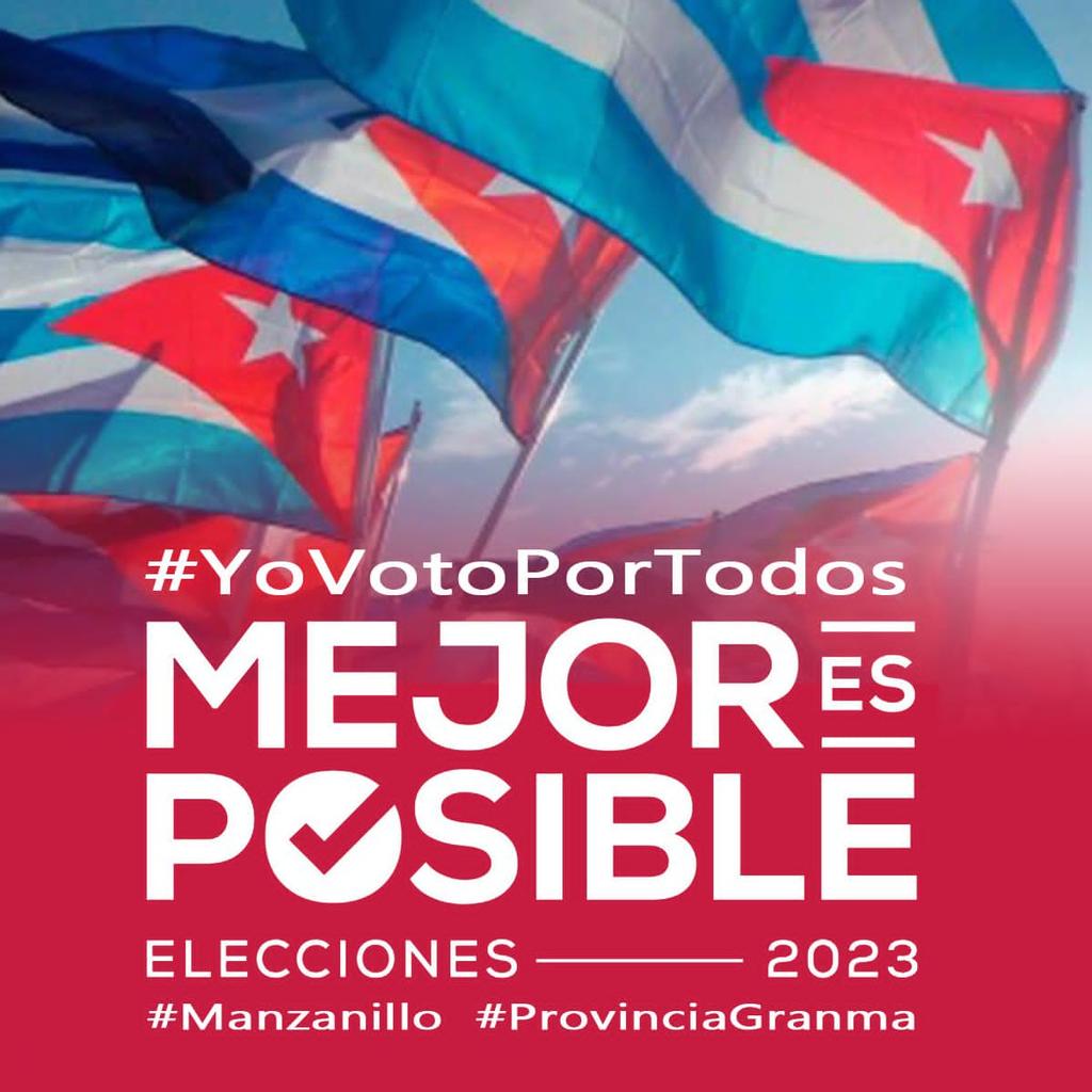Desde #Manzanillo, #ProvinciaGranma decidimos que junto a Raúl y Díaz Canel, siempre será posible resistir,  avanzar y vencer. Pero solo si juntos lo hacemos. Porque en #Cuba si es posible continuar haciendo por ella lo mejor. #MejorEsPosible #JuntarYVencer