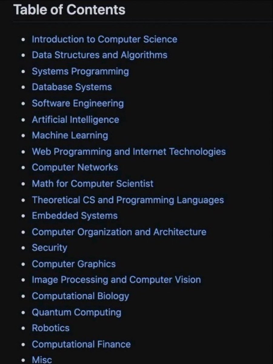 800 free #ComputerScience classes you can take online right now, with video lectures: bit.ly/3472Iia
————
#BigData #DataScience #AI #ArtificialIntelligence #MachineLearning #DeepLearning #ComputerVision #Robotics #QuantumComputing #WebDevelopment #Databases #Algorithms