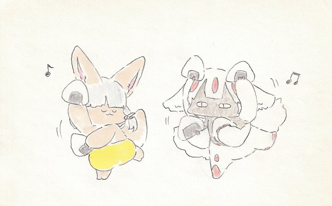 おにぎりダンス。#イラスト #メイドインアビス 