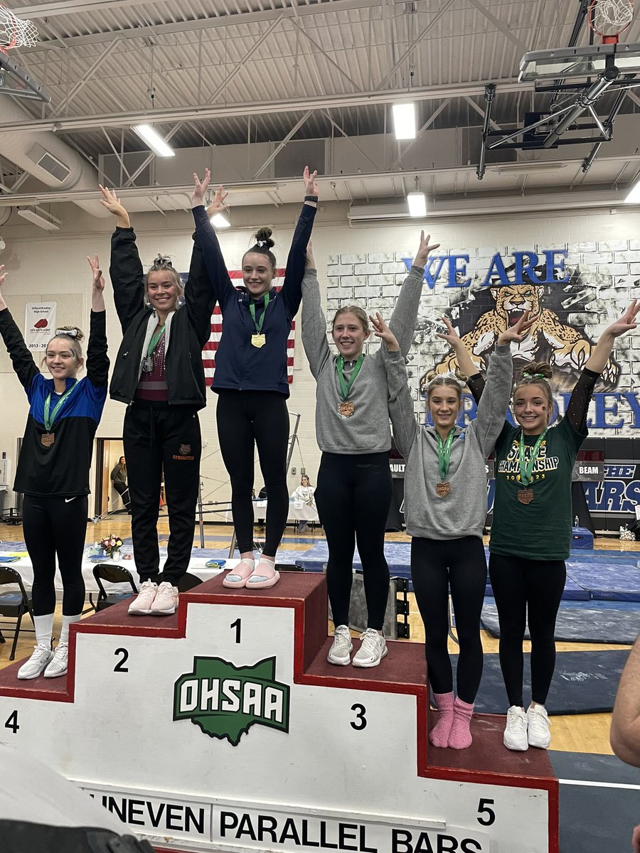 Congratulations to freshman Kendall Perfect for her 5th Place finish on the Uneven Parallel Bars at the OHSAA State Gymnastics Tournament on Saturday afternoon.  <a href="/MedinaBeesGym/">Medina Bees Gymnastics</a> <a href="/MedinaBoosters/">MedinaBoosters</a> <a href="/MCScomm1/">MCS Communications</a> <a href="/MedinaGazette/">The Gazette</a>