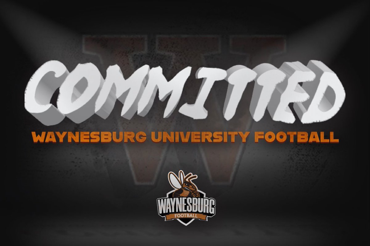 grant_mur's tweet photo. I would like to announce that I committed to Waynesburg University!  🟠⚫  @BigPappy_WETSU1 @WU_SWARM @CoachColemanDL https://t.co/ScozeFbRoq