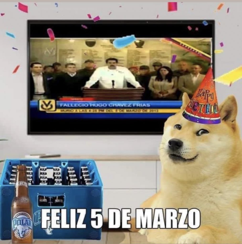 Nigguel's tweet photo. Con razón yo tengo unas ganas de beber y celebrar que no son de este planeta https://t.co/zxCMHTxDRB
