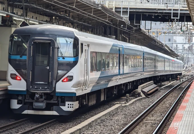 何かが足りないE257系 