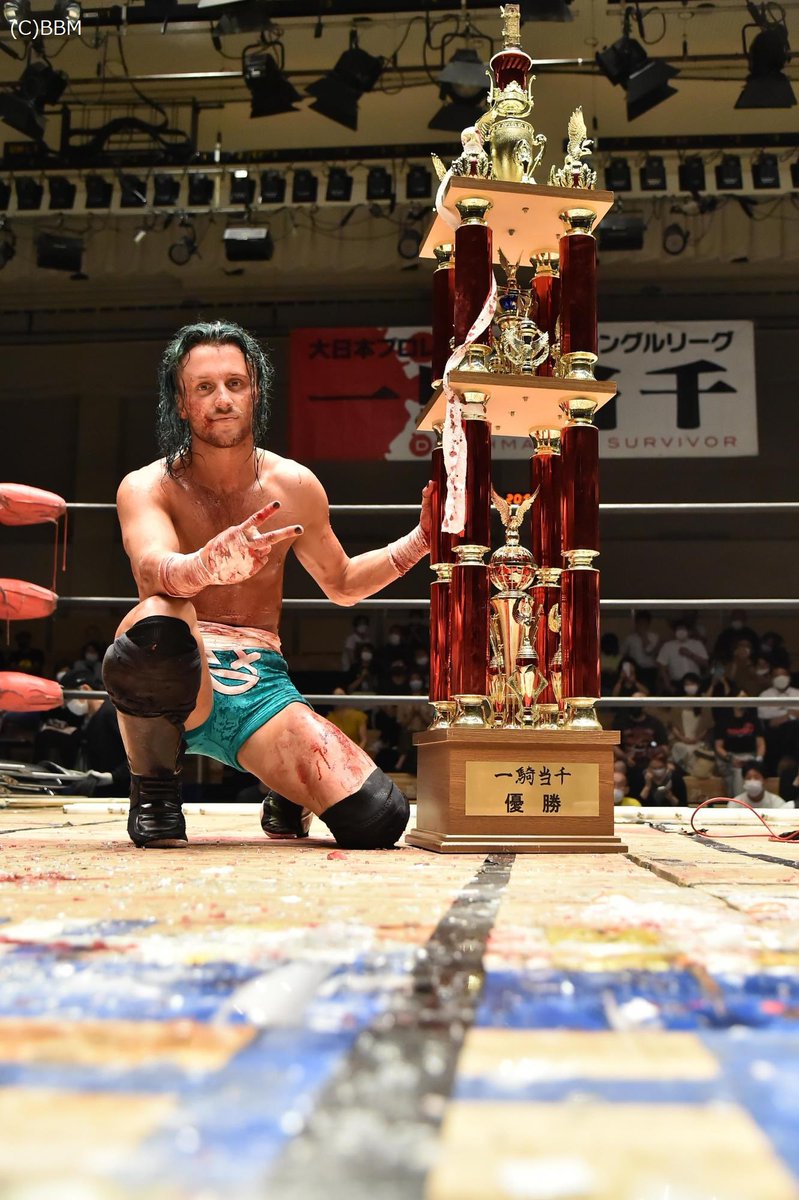 RealIndyMark's tweet photo. Drew Parker. Thank You Drew!

🏆 BJW Ikkitousen 2021 Winner 
👑 BJW Deathmatch Heavyweight Champion X2
👑 GCW Ultraviolent Champion 
🏆 GCW ToS 7 Winner 
👑 King of FREEDOMS Champion

@drewparker341 @GCWrestling_ #Thankyoudrew #GCWHolySmokes #Drew Parker https://t.co/z6C3itsZaS
