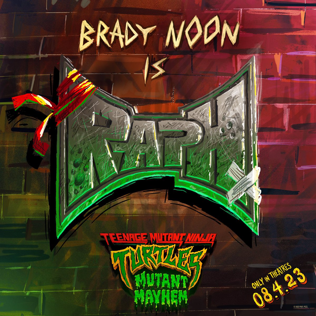 Roweyourboatz's tweet image. After 2 years, I’m excited to announce our amazing Ninja Turtles Mutant Mayhem cast! For the first time ever we have actual teenagers playing the turtles. These kids are absolute delights and could not be more lovable as the turtles!