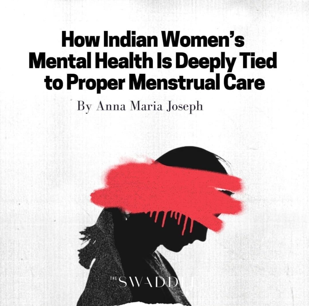 whatnowanna's tweet image. Working with communities on stories that can have impact means everything to me. It also feels wonderful to be recognised for this work. This story I worked on for @TheSwaddle on #MenstrualAndMentalHealth won Special Mention @SRFmentalhealth Media for Mental Health Awards!