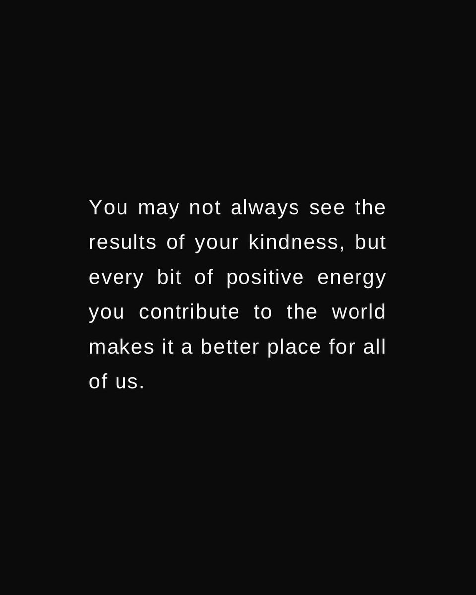#KindnessMatters #bethechange #lovewins 🖤