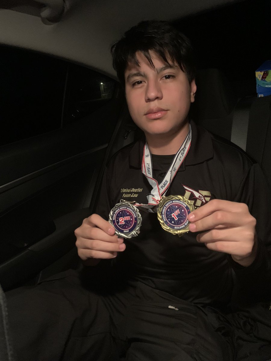EJADTorres's tweet photo. Congratulations on placing 1st in building search and 2nd in swat!!! We are extremely proud of you son. Now to represent LFCISD in state. Congratulation to the Criminal Justice Falcon Law Club and to @slquintero_law !!  🚨🚓🚔👮‍♀️👏 https://t.co/tov6TX8wW4