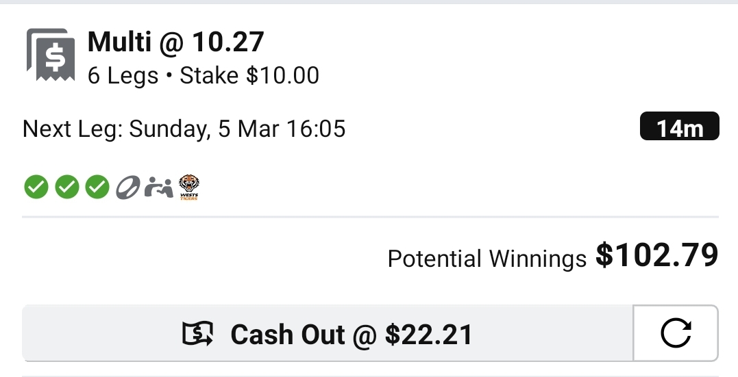 noteatpig2getha's tweet image. Half way there - go Dolphins (+23.5), go Jon Jones and go Tigers!