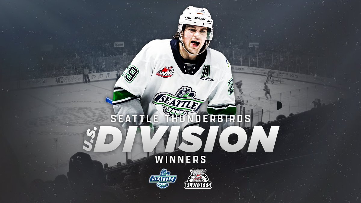 For the first time since the 2015-16 season, the @SeattleTBirds are U.S. Division champs!