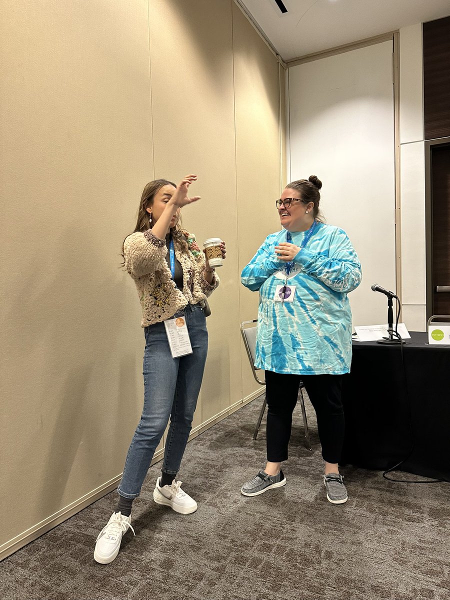 thenextgenlib's tweet photo. I’m in love with all things @jasminewarga @NTTBFest #nttbf23 https://t.co/sk0gPYpeBQ