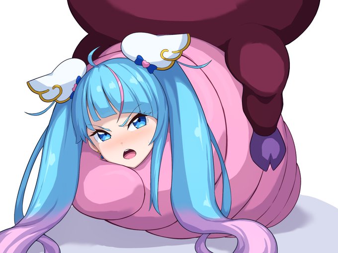 (おまけ)カバトンにのしかかられている差分 