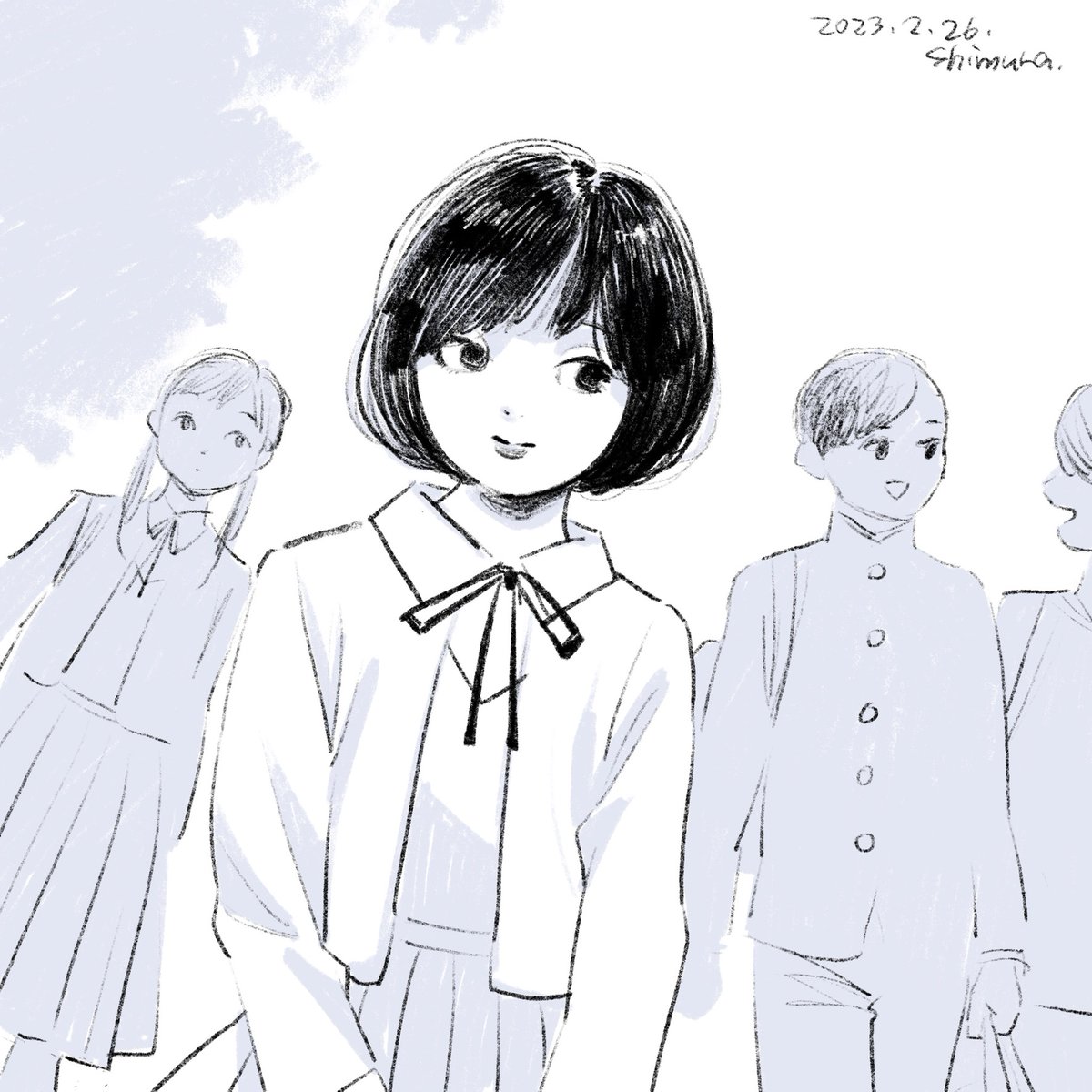 先日プロクリエイトで描いた絵です。プロクリエイトにも慣れたいな。あとTwitterのモーメント機能が消えたいま、どこにイラスト保管庫を用意するか。 