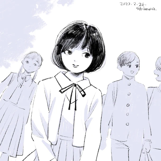 先日プロクリエイトで描いた絵です。プロクリエイトにも慣れたいな。あとTwitterのモーメント機能が消えたいま、どこにイラスト保管庫を用意するか。 
