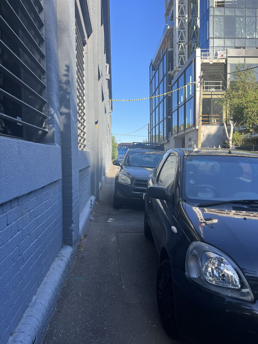 Abbotsford’s character is ruined by cars on footpaths.